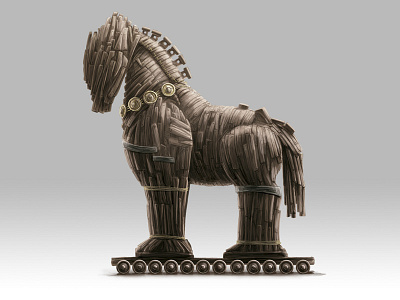 Caballo Troya character fantasy horse illustration troy troya
