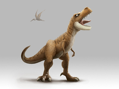 Dinosaurio character dinosaur dinosaurio fantasy illustration