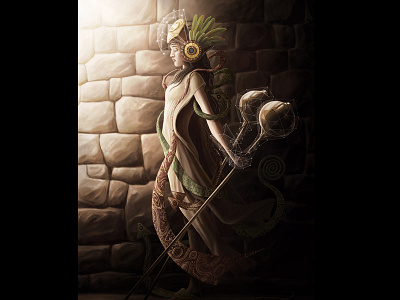 Priestess02 character fantasy inca peru priestess