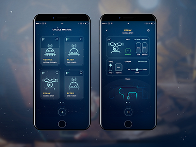 "My robots" app concept