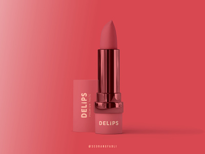 Delips - Product Design - 2 fashion girl mackup product design