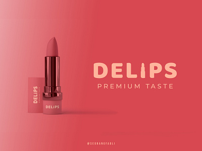 Delips Fashion Brand fashion fashion brand girl logo makeup product design
