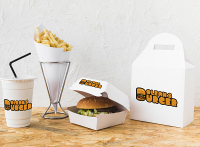 Bolean's Burger - Packaging Design burger food packaging packaging design