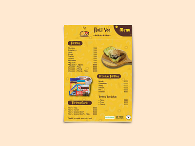 Rotiyoo Menu Design