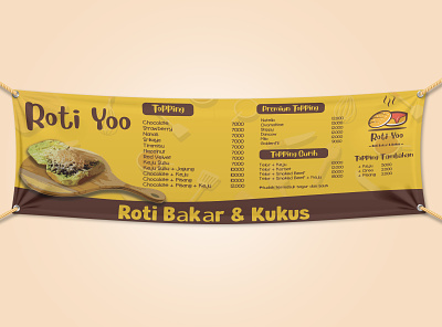 Rotiyoo Banner Design banner bannerdesign brand food