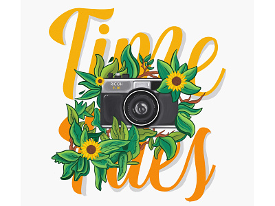 Analog Camera Illustration