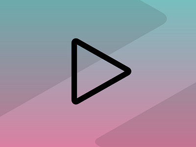 Play Icon app design flat icon logo minimal music music app play ui ux vector