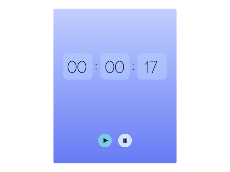 Daily UI 014 - Countdown timer