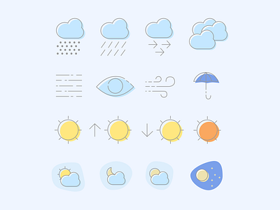 Daily UI 055 - Icon set