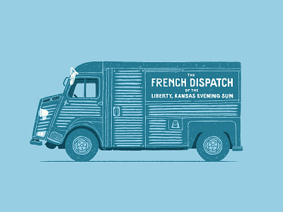 French Dispatch Delivery Van