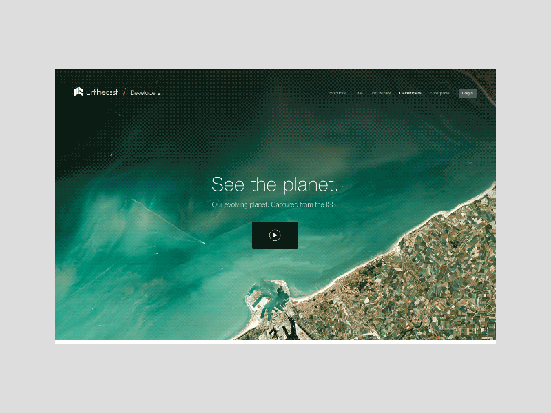 Motion Test website motion intro web landing page concept design