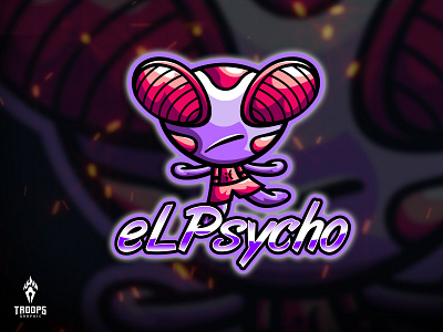 eLPsycho cartoon character character design design esport graphic design illustration logo mascot vector