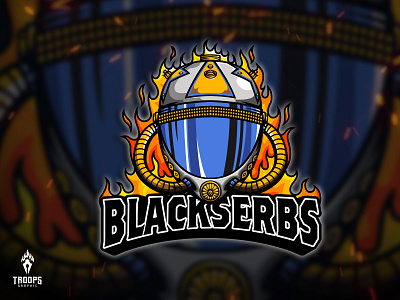 BLACKSERBS - 1 art artworks branding branding design cartoon character character design design esport esport logo graphic design illustration logo logo design mascot vector vectors