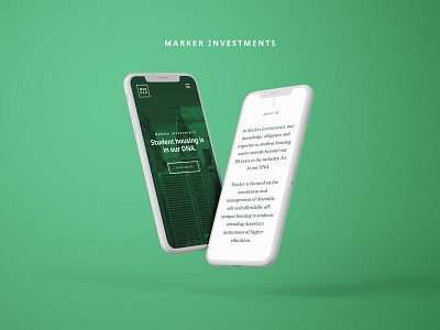 Marker Investments Responsive Website