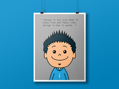Wall Posters for Startups cartoon character designer dev expression hacker inspiration manager poster quote team wall