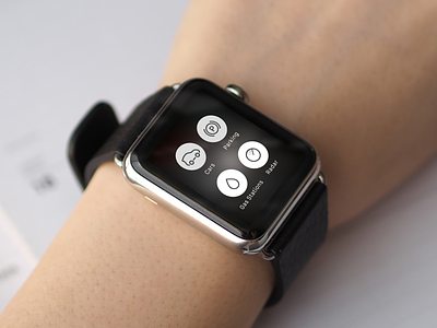 Car2Go: Apple Watch Prototype apple watch car2go commute ios rental travel watch wearable