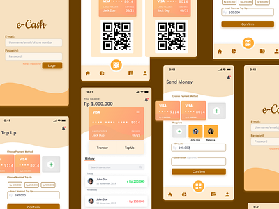Mobile UI Design - Online Payment