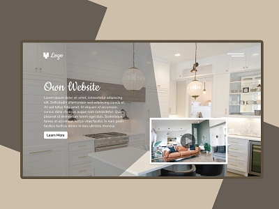 Website UI Design - Property branding color design figma logo ui ux web webdesign website xd design