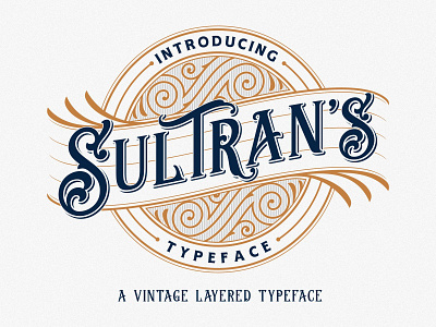 Sultrans Typeface