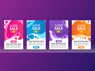 Discount Banner Promotion Template banner banner design branding brochure brochure design brochure layout brochure mockup brochure template design discount flat flayer promotional design promotional packaging promotions vector