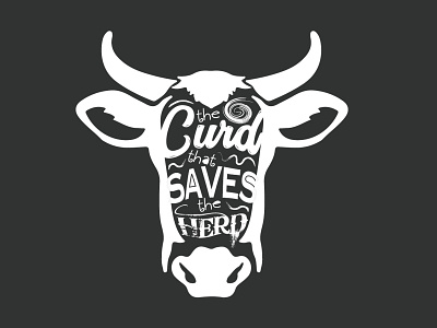 Cow Herd T-shirt Design