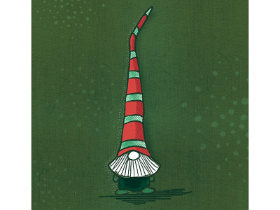 Gnome Elf Design with long hat