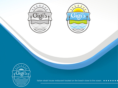 GIGI'S Restaurant Logo Design