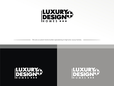 LUXURY branding icon logo minimal typography vector