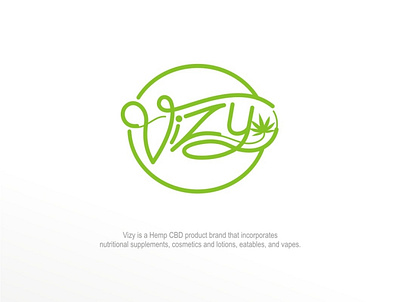 VIZY bersih brand identity branding icon logo minimal typography vector