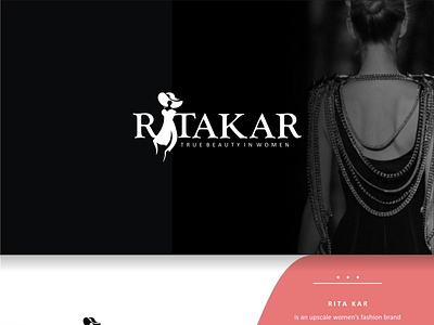 RITA KAR bersih brand identity branding desain logo icon logo minimal typography vector wordmark