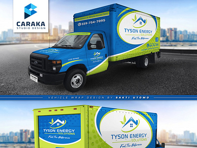 Truck Box Wrap Design