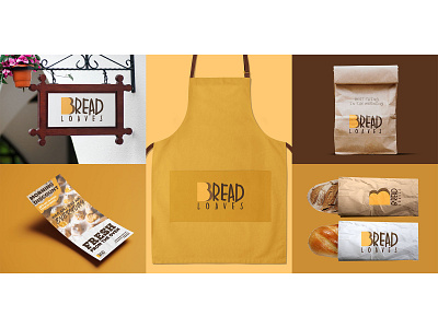 Bakery Brand Design brand design brand identity branding design flyer design logo mockup package design paper bag mockup