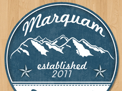 Marquam Hill Logo Concept branding concept identity logo vintage