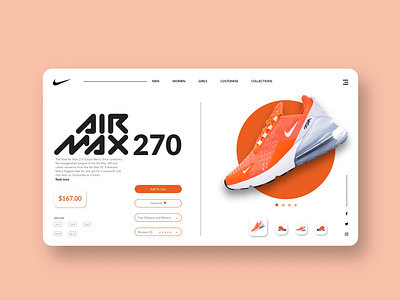 Nike Air Max 270 detail page