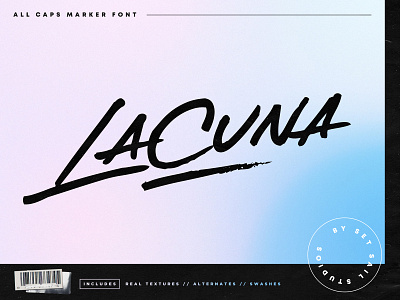 Lacuna Marker Font