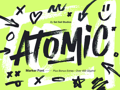 ATOMIC Marker Font