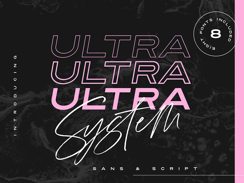 Ultra System Sans Script By Set Sail Studios On Dribbble