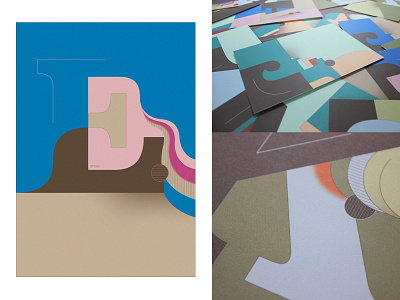Enof - Chocolate letters art artist artwork danielroozendaal graphicdesign illustration letter typography