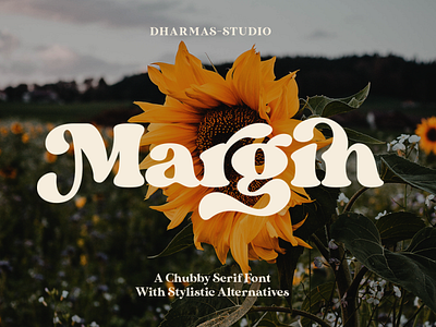 Margin - Retro Serif Font bold branding chunky classic classy elegant fat feminime font fonts groovy header headline luxury magazine modern poster retro serif vintage