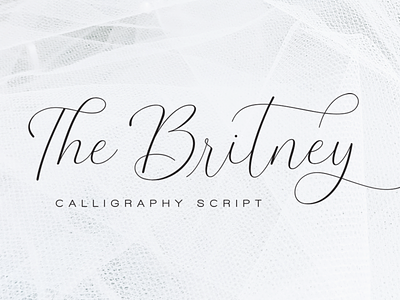 The Britney - Elegant Script Font
