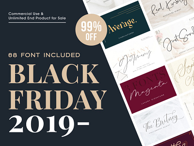 BLACK FRIDAY SALE black friday bundle bundles discount elegant feminine font font bundle font pack fonts handlettered handwriting header poster sale script serif signature