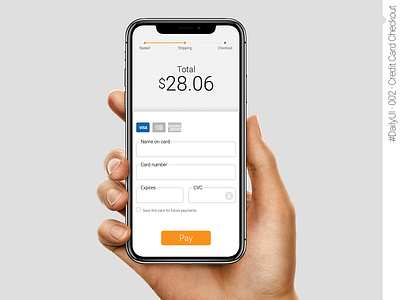 #DailyUI #DailyUI002 #CreditCardCheckOut