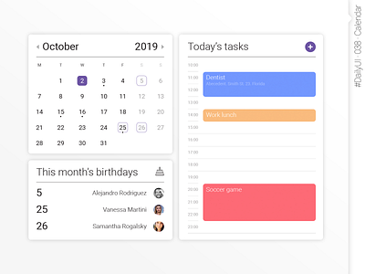 #DailyUI #038 #Calendar app daily 100 challenge daily ui dailyui dailyui038 dailyuichallenge graphic design interface design ui web design webdesign