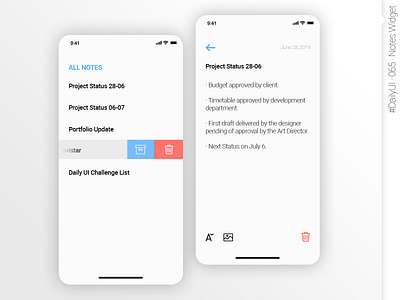 #DailyUI #065 #NotesWidget app app design daily 100 challenge daily ui dailyui dailyui 065 dailyui065 dailyuichallenge interface design ui ui ux ui design ui designer ux web design