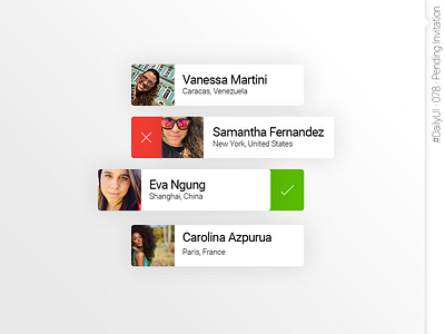 #DailyUI #078 #PendingInvitation app design daily 100 challenge daily ui daily ui 078 dailyui dailyui 078 dailyui078 dailyuichallenge interface design ui web design website design