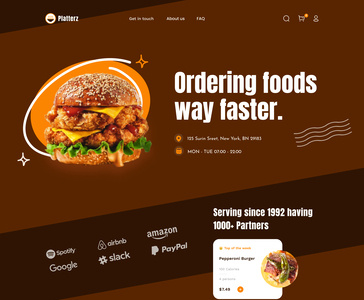 Online Food Order Website Design by Zumur Deb for O̶v̶e̶r̶l̶a̶p̶s̶ on ...