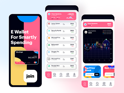 Stock Investment App Ui Design