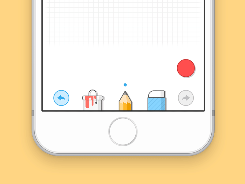 switching app bucket color eraser gif icon pencil switch undo