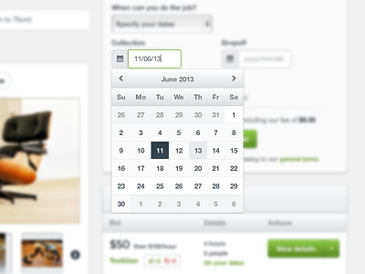 Datepicker bootstrap css css3 date datepicker dates picker