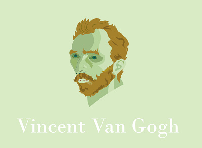 Van Gogh adobe illustrator creative design digital illustration digital painting illustration illustrator van gogh vector vector illustration vectorart